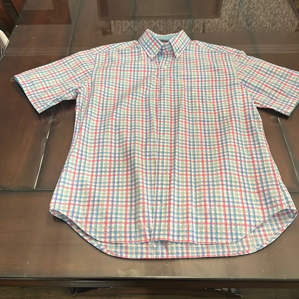Men’s tailorrbyrd short sleeve dress shirt